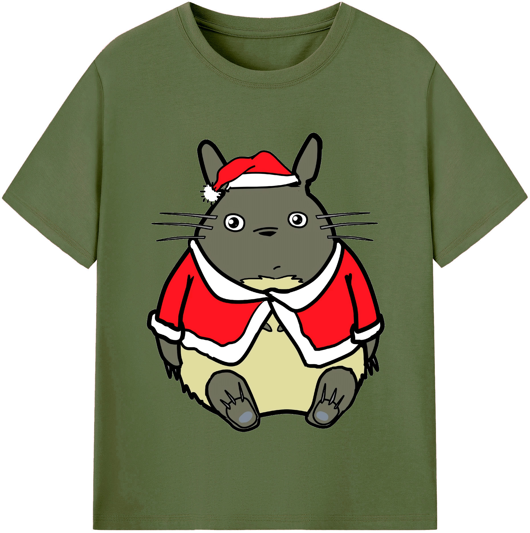 （画像用） となりのトトロ 草壁メイ 草壁サツキ My Neighbor Totoro Satsuki Kusakabe Mei Kusakabe 綿100％半袖Tシャツ（フロントプリント）